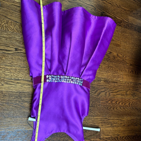 Zoe LTD girls kids fancy party dress jewel tone purple violet size 10 jeweled - Picture 9 of 11